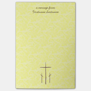 Notas Post-it® Tres cruces cristianas Calvario