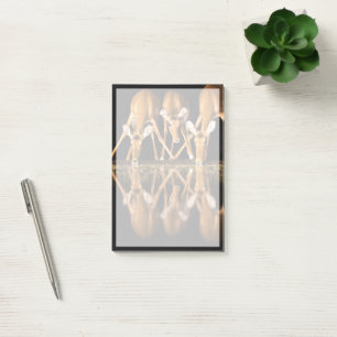 Notas Post-it® Tres impalas beben juntos por la noche