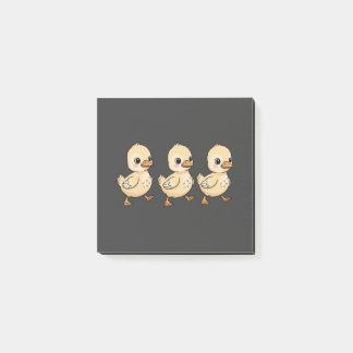 Notas Post-it® Tres patitos caminando en fila: adorable