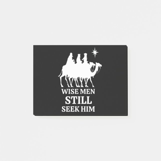 Notas Post-it® Tres Reyes Sabios Todavía Lo Buscan (Anverso)