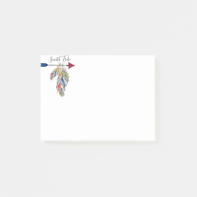 Notas Post-it® Tribu familiar personalizada    (Anverso)