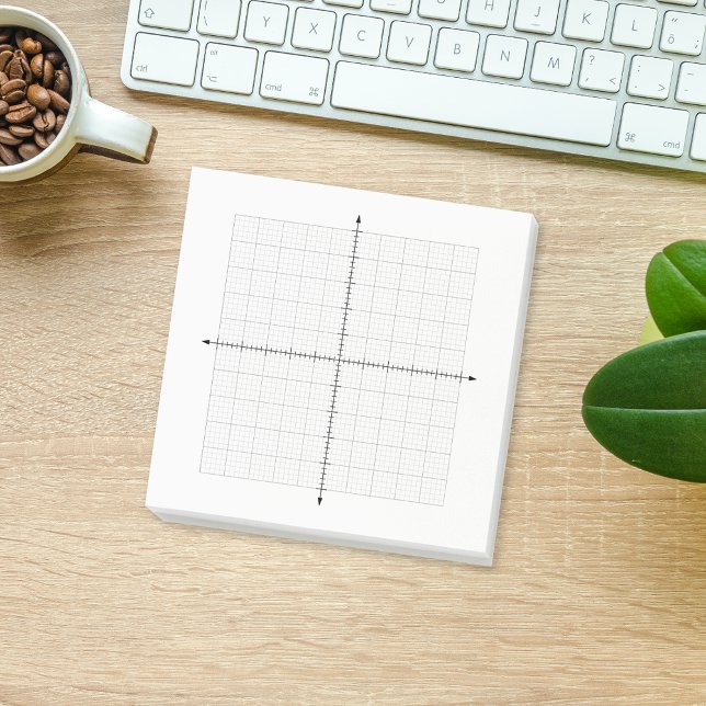 Notas Post-it® Trigonometría X Y Coordenadas Papel gráfico (Trigonometry X Y Coordinates Graph Paper Post-it Notes)