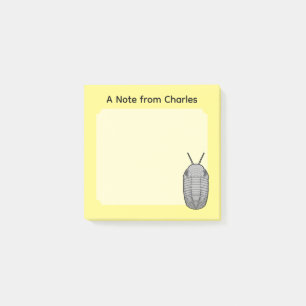 Notas Post-it® Trilobita animal prehistórica