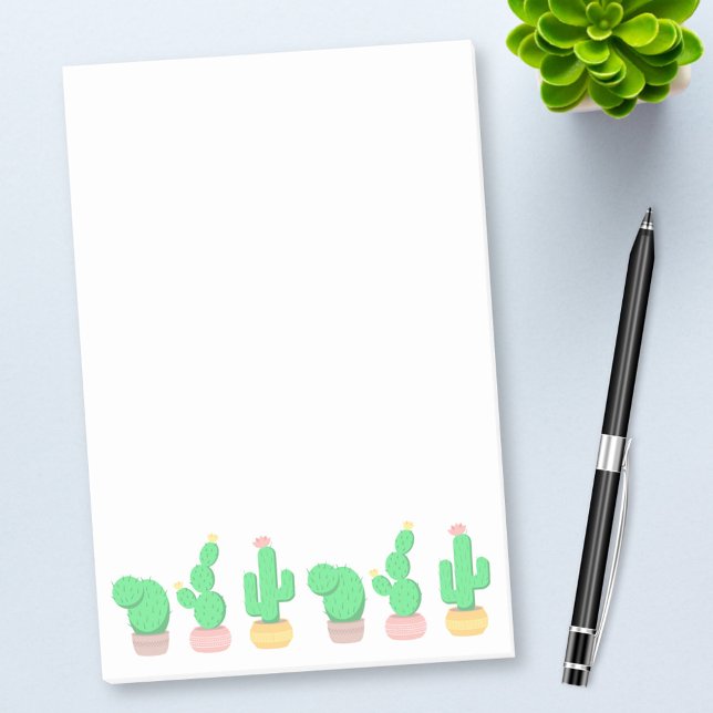 Notas Post-it® Trío de Cactus Boho Moderno del Desierto (Subido por el creador)