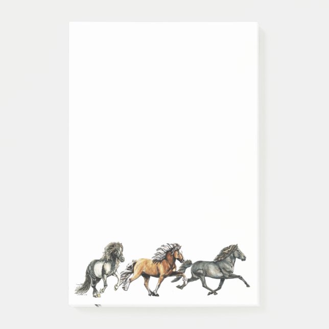 Notas Post-it® Trío de islandeses (Anverso)