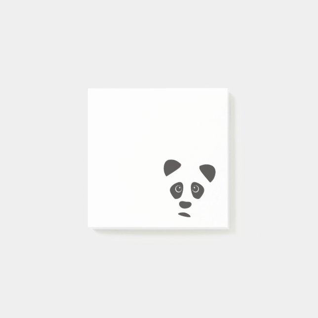 Notas Post-it® Triste Panda (Anverso)