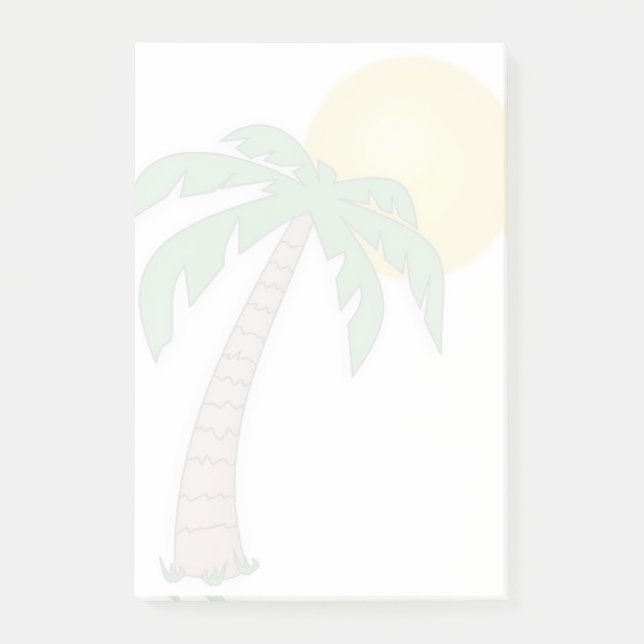 Notas Post-it® Tropical (Anverso)