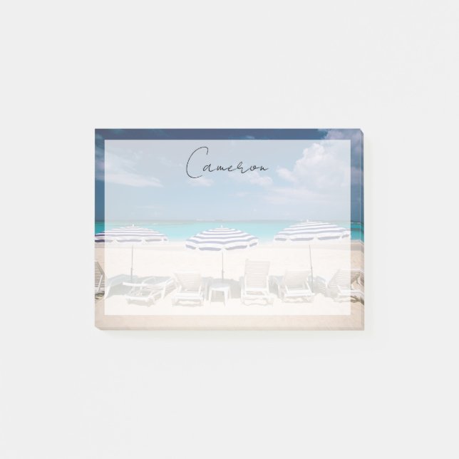 Notas Post-it® Tropical Beaches | Tropical Beach Anguilla (Anverso)