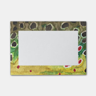 Notas Post-it® Trucha marrón