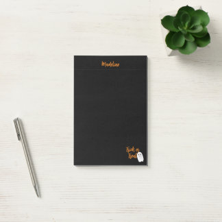 Notas Post-it® Truco o trato Fantasma Halloween