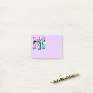 Notas Post-it® Tubos de ensayo turbulentos