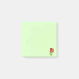 Notas Post-it® Tulip de Emoji roja