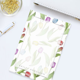 Notas Post-it® Tulipán Floral Botánico Personalizado Colorido