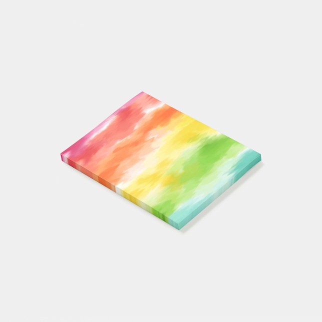 Notas Post-it® Tye Die (En perspectiva)