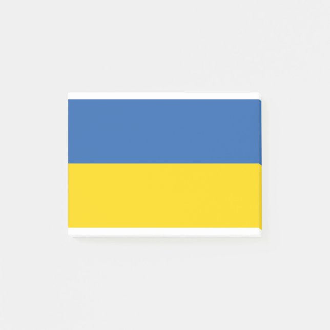 NOTAS POST-IT® UKRAINE-FLAG (Anverso)