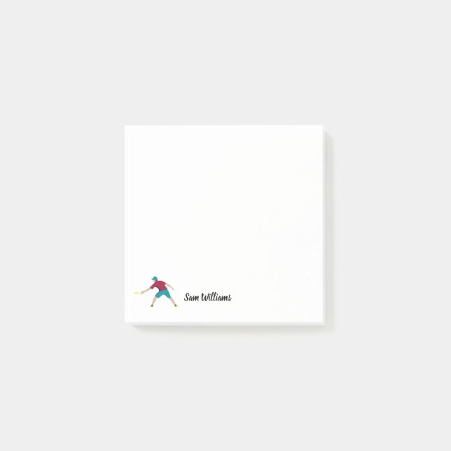 Notas Post-it® Ultimate Frisbee (Anverso)