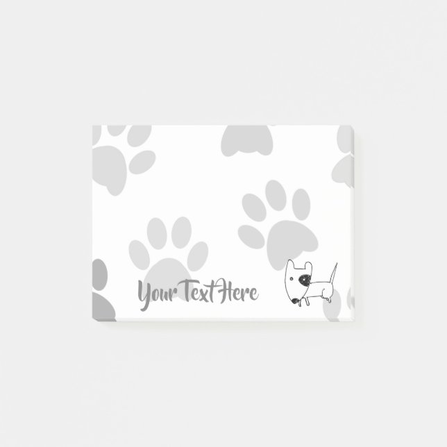 Notas Post-it® Un adorador de toros inglés (Anverso)