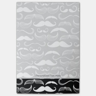 Notas Post-it® Un club de los caballeros. Modelo del bigote
