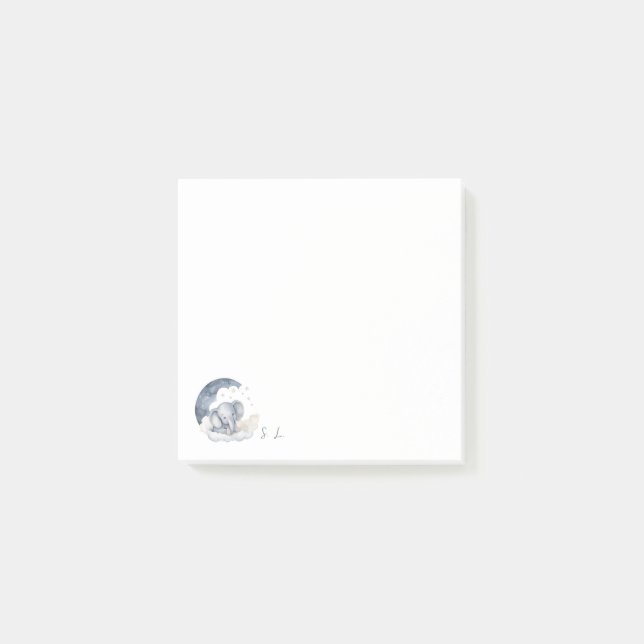 Notas Post-it® Un elefante pequeño (Anverso)
