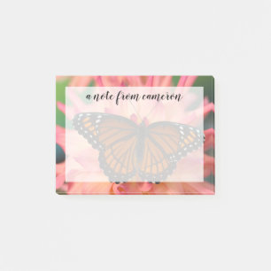 Notas Post-it® Un imitador de la mariposa monarca
