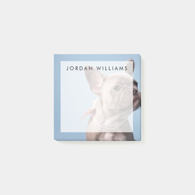 Notas Post-it® Un lindo Bulldog francés (Anverso)