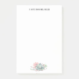 Notas Post-it® Un maestro personalizado de aciertos