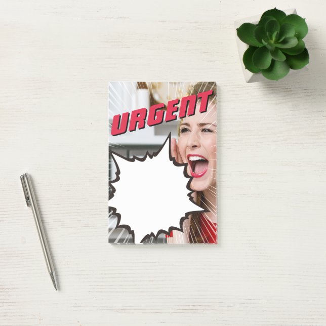 Notas Post-it® Un mensaje de quién (Oficina)