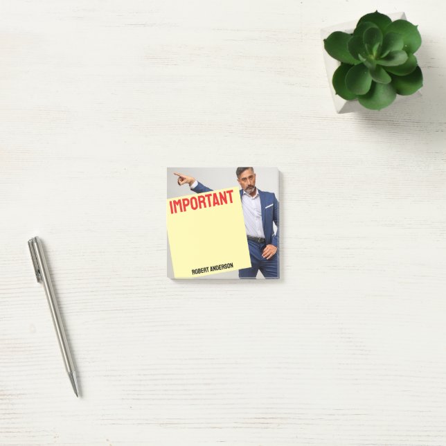 Notas Post-it® Un mensaje de tu jefe (Oficina)