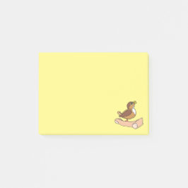 Notas Post-it® Un Pájaro En La Mano