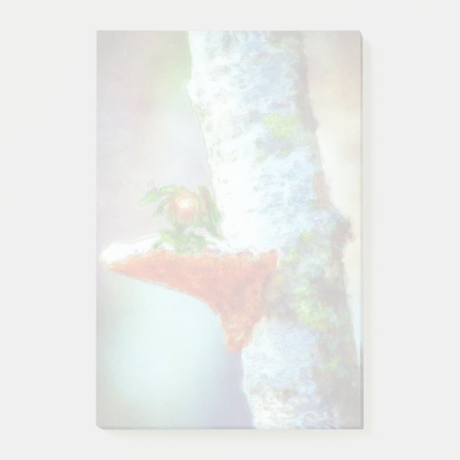 Notas Post-it® Un pequeño dragón duerme (Anverso)