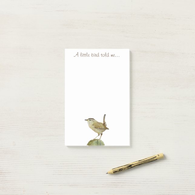Notas Post-it® Un Pequeño Pájaro Me Dijo (Escritorio)