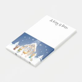 Notas Post-it® Un rey nace Navidad Natividad