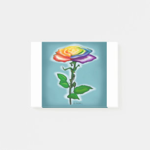 Notas Post-it® Un solo Rosa arcoiris