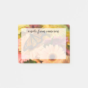 Notas Post-it® Una mariposa de luto
