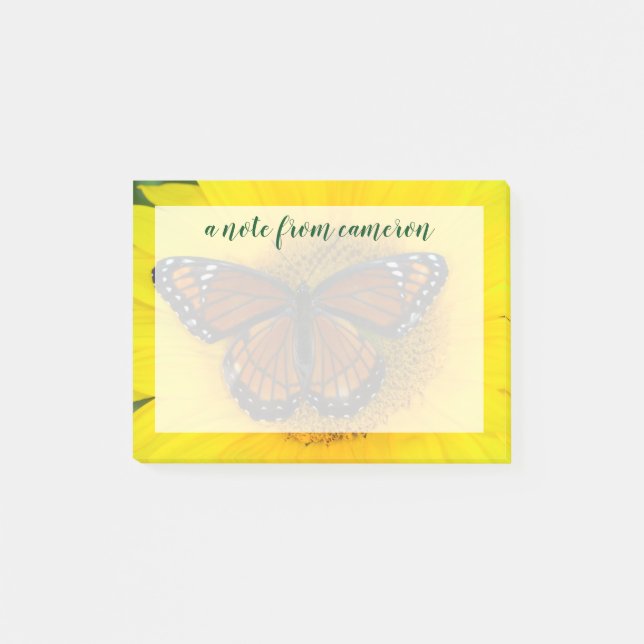 Notas Post-it® Una mariposa virrey | Limenitis Archippus (Anverso)