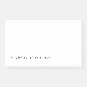 Notas Post-it® Única modernidad Minimalista en cualquier ocasión