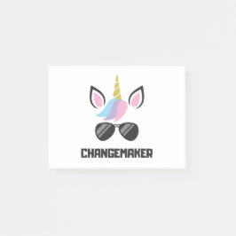 Notas Post-it® Unicornio de Changemaker