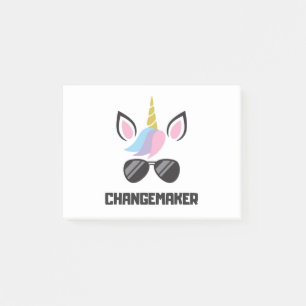 Notas Post-it® Unicornio de Changemaker