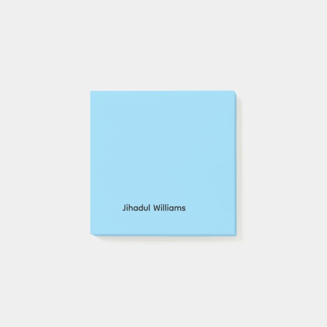 Notas Post-it® Unique  (Anverso)