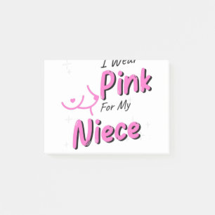 Notas Post-it® Uso Rosa Para Mi Niña