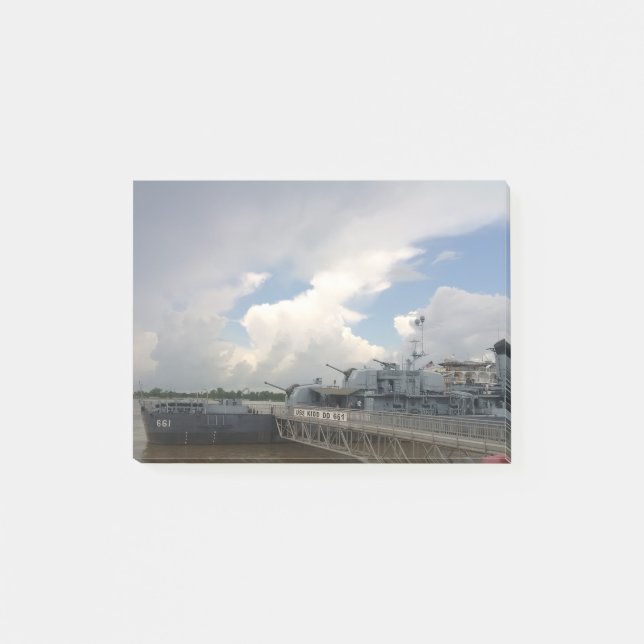 Notas Post-it® USS KIDD Post it Notes (Anverso)