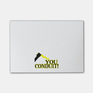 Notas Post-it® Usted conducto