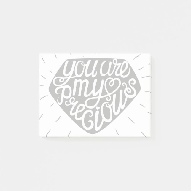 Notas Post-it® Usted es mi precioso (Anverso)