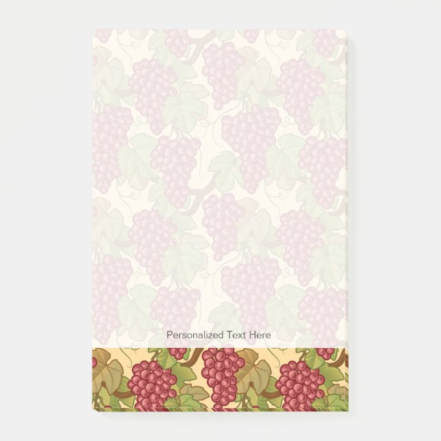 Notas Post-it® Uvas (Anverso)
