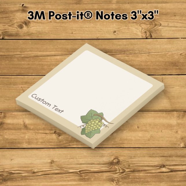 Notas Post-it® Uvas Blancas (Subido por el creador)