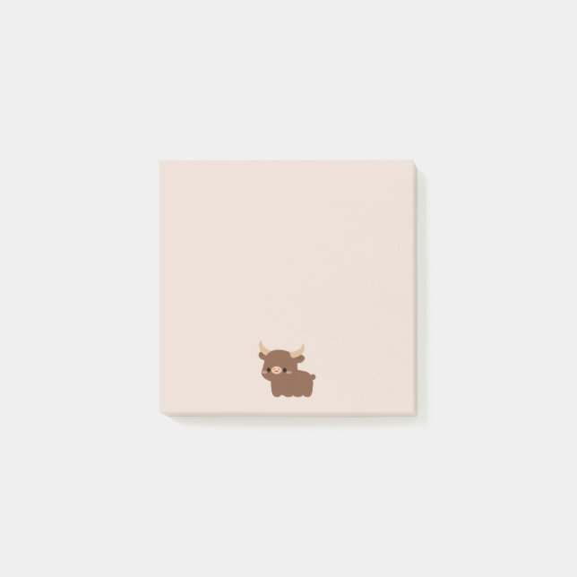 Notas Post-it® Vaca Ankole-Watusi (Anverso)