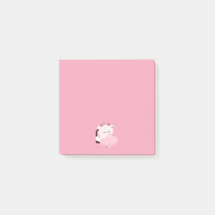 Notas Post-it® Vaca Cansada Adorable