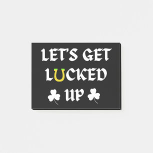 Notas Post-it® Vamos a dejarnos engañar por el Día de San Patrici