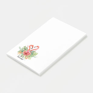 Notas Post-it® Vamos a Flamingle