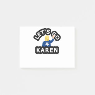 NOTAS POST-IT® VAMOS A KAREN